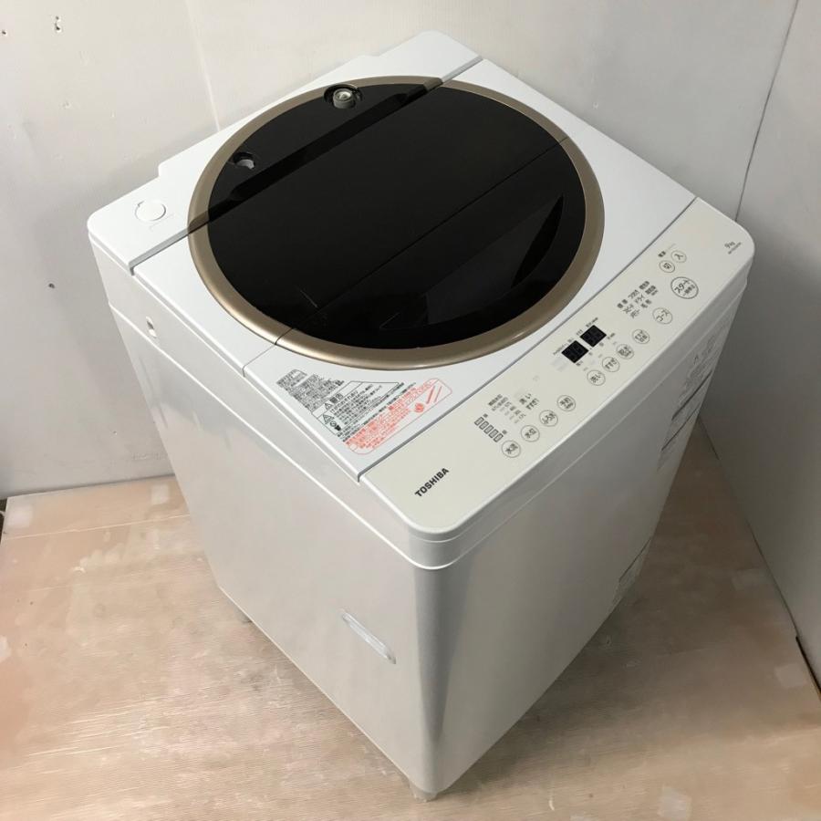 TOSHIBA（東芝） 中古 9.0kg 全自動洗濯機 AW-9SD3M マジックドラム