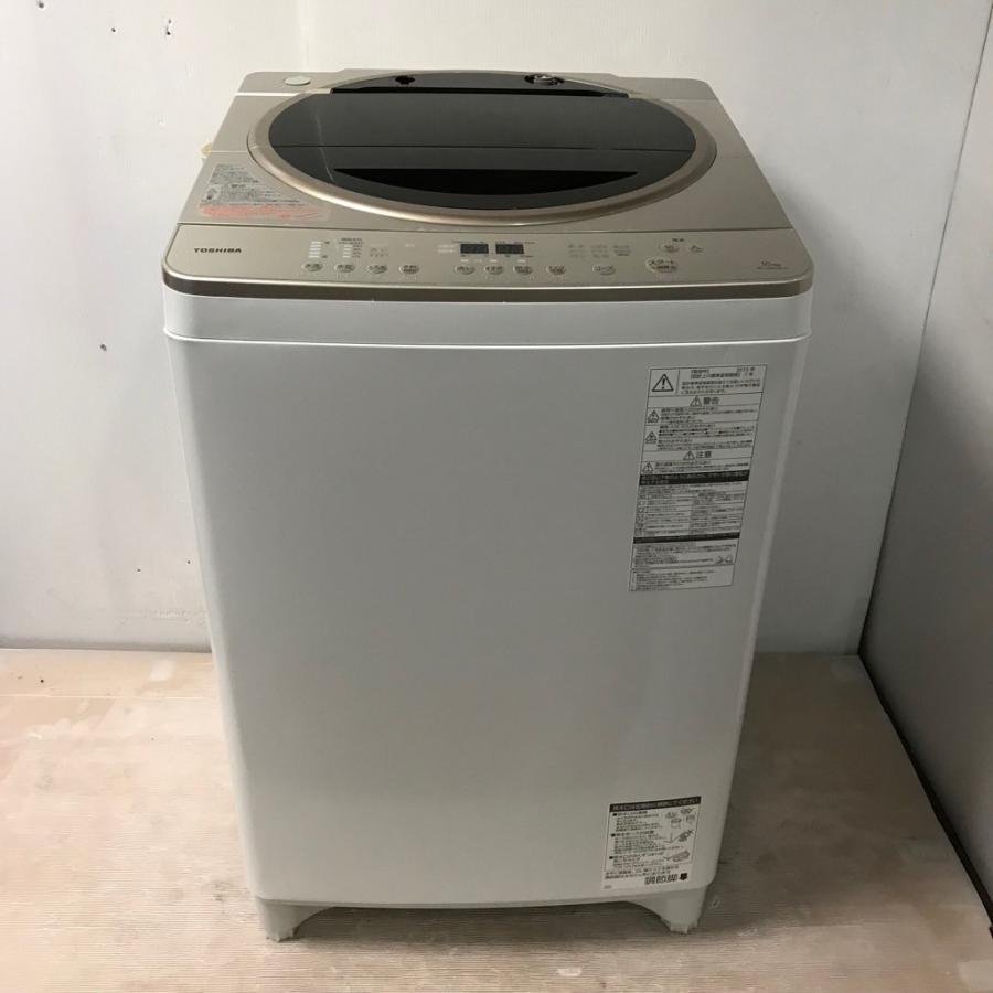 東芝 10.0kg 全自動洗濯機 AW-10SD3M-W 大容量！