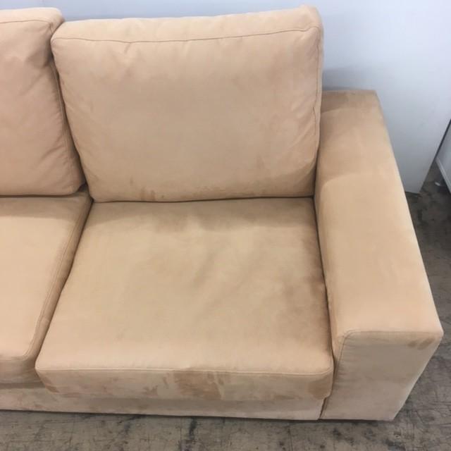 中古 人気 モーダエンカーサ moda en casa 2.5Pソファ スエード 
