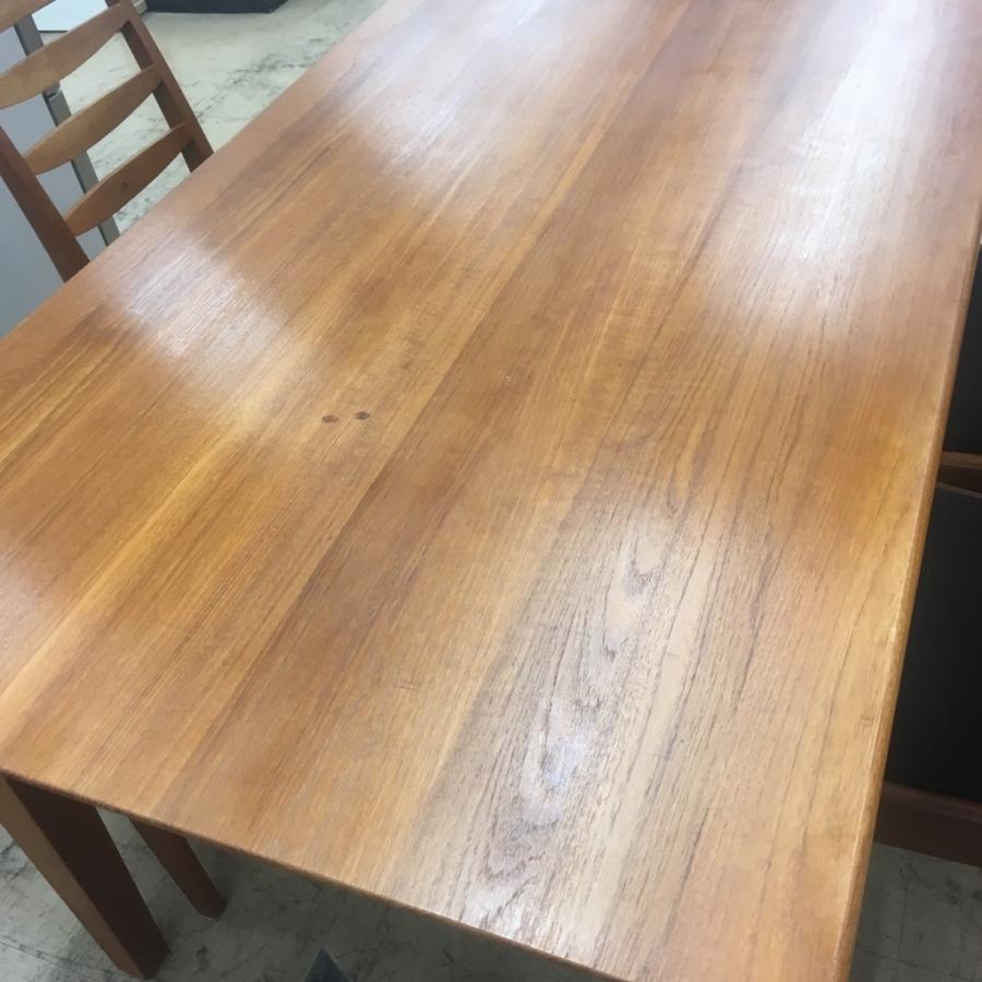朝日木材加工 【中古】近郊限定販売 ダイニング5点セット オイル