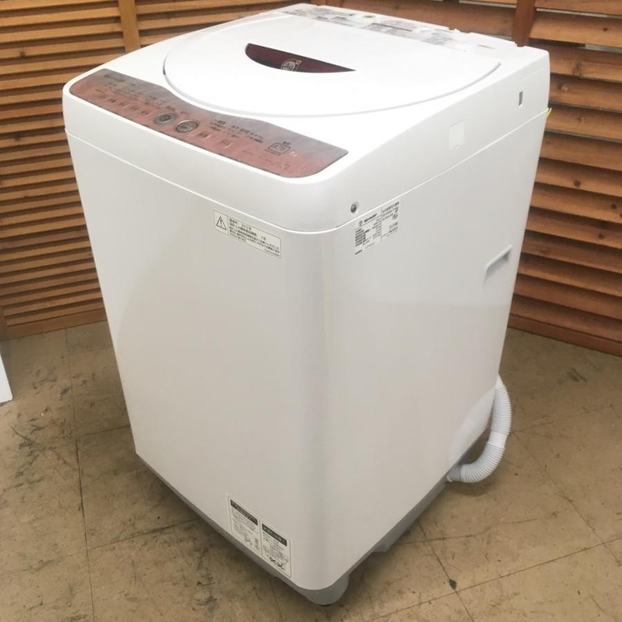 配送設置込】2012年製 6.0kg 洗濯機 SHARP ES-GE60L ②215番 SHARP