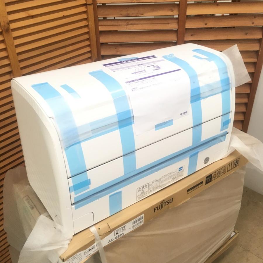 nocria 【中古】未使用保証付き 富士通 2.5kwルームエアコン AS-G25G-W 