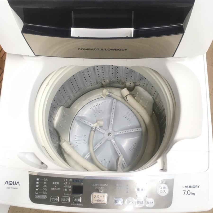 AQUA（アクア） 中古 ハイアールアクア 7.0kg 全自動洗濯機 AQW-P70A(W