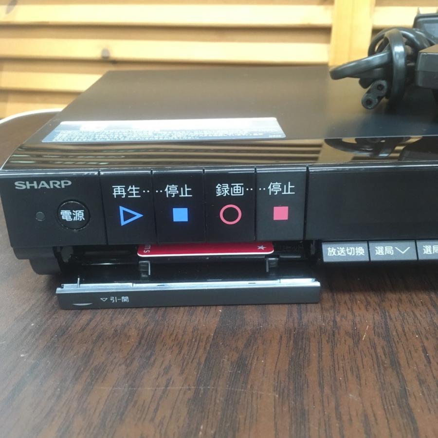 SHARP 【中古】保証付き シャープ ブルーレイディスクレコーダー