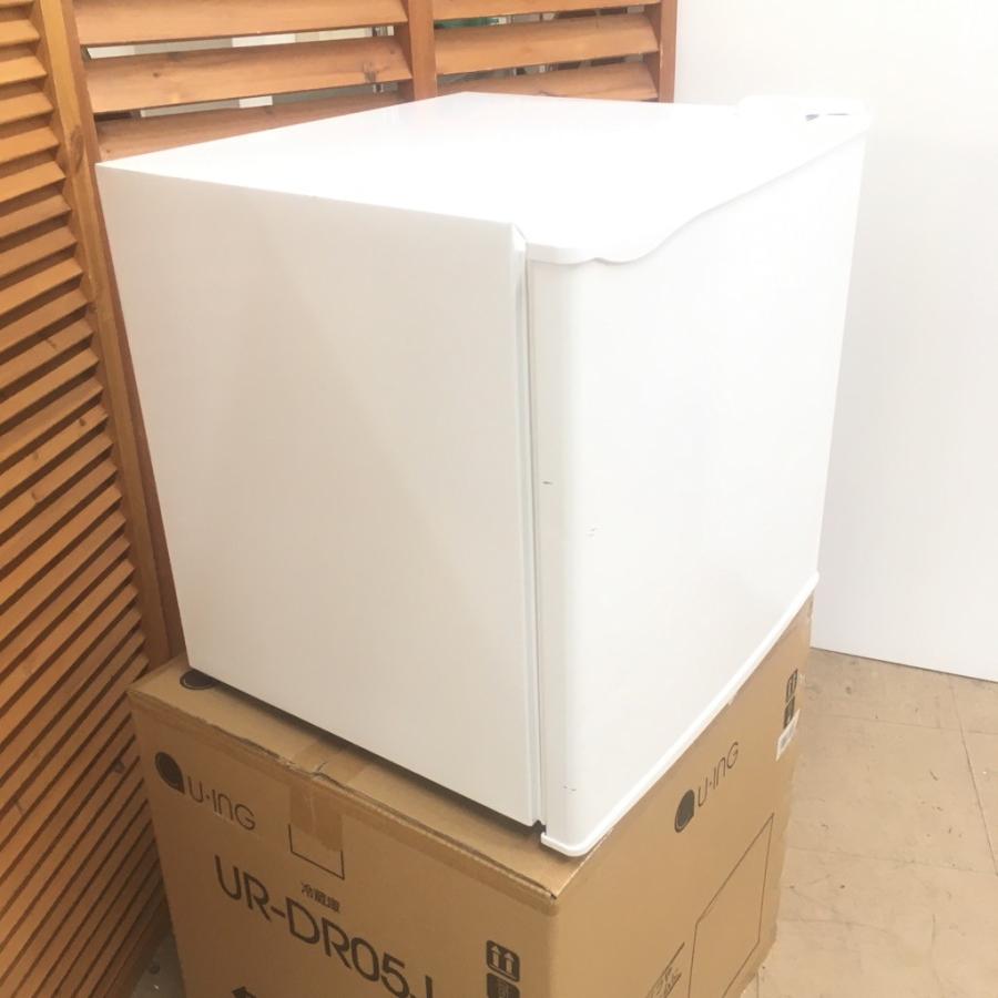 【中古】保証付 ユーイング 45L 1ドア冷蔵庫 UR-DR05J 2016年製 ホワイト 箱付｜cosmo-space｜02