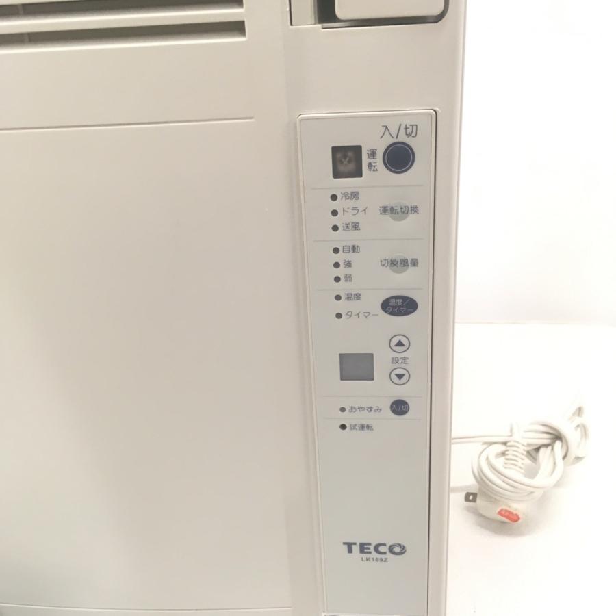 中古 保証付 TECO 1.8kw窓用エアコン LK189Z 2012年製 標準枠付き｜cosmo-space｜03