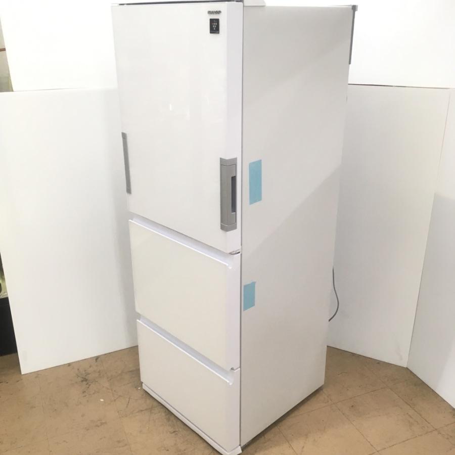 SHARP（シャープ） 中古 近郊自社便可送料格安 3ドア冷蔵庫 SJ-GW35C-W