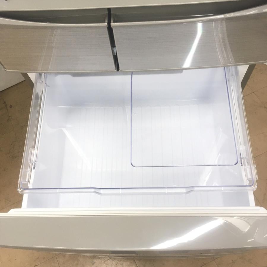 SHARP（シャープ） 中古 アウトレットB級品430L 5ドア冷蔵庫 SJ-XW44B