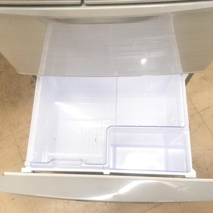 SHARP（シャープ） 中古 アウトレットB級品430L 5ドア冷蔵庫 SJ-XW44B 