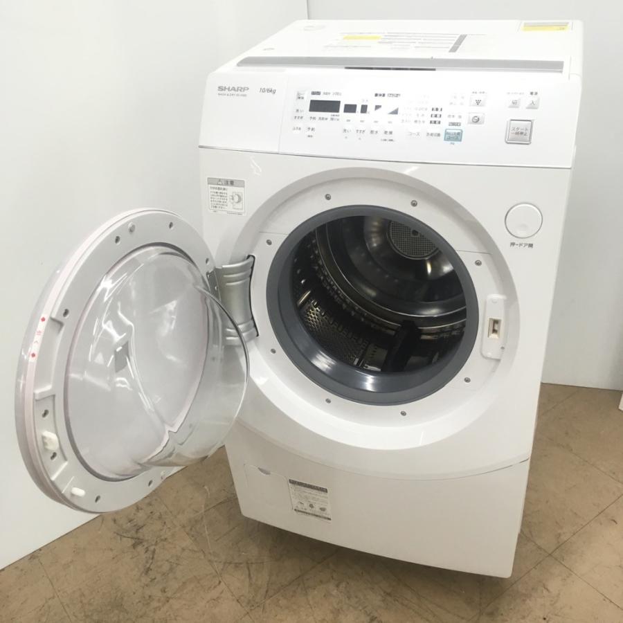 SHARP 中古 人気洗濯10kg乾燥6.0kg ドラム式洗濯機 シャープ ES SHARP 中古 人気洗濯10kg乾燥6.0kg ドラム式洗濯機 シャープ ES