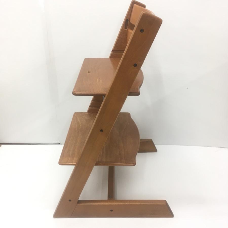 STOKKE（ストッケ） 中古 人気 トリップトラップ ブラウン 旧ロゴ