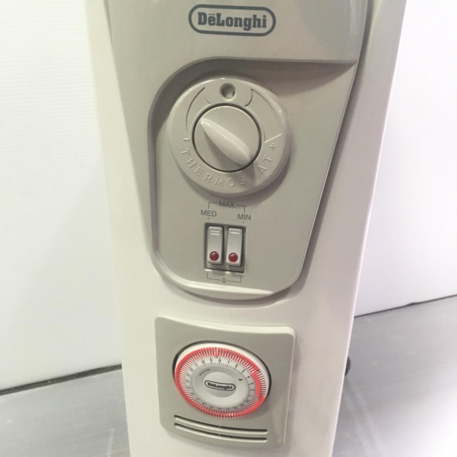 デロンギ（DeLonghi） 中古 オイルヒーター 081505TEC X字型フィン8枚