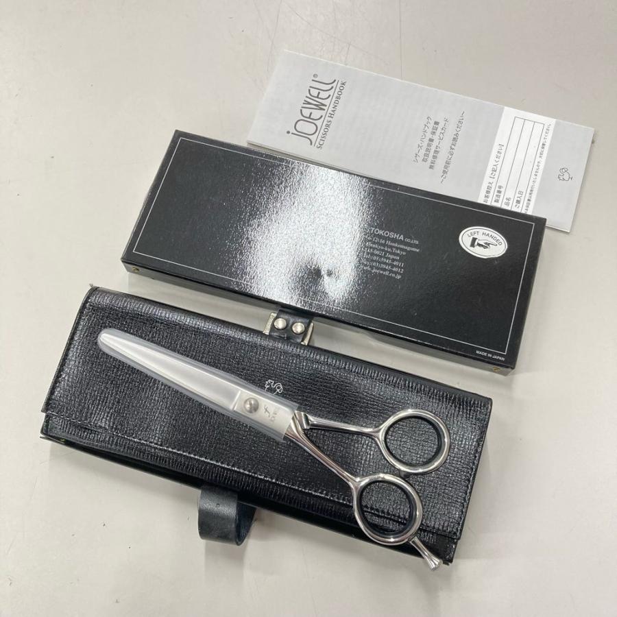 中古 ほぼ未使用 ジョーウェル 左用カットシザーズ LC-60 6インチ 定