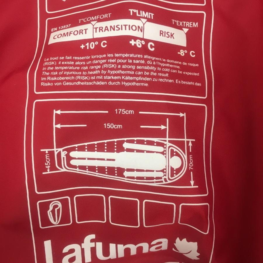 Lafuma 中古 ラフマ シュラフ 寝袋 TREK JR LFC1368 左ジップ