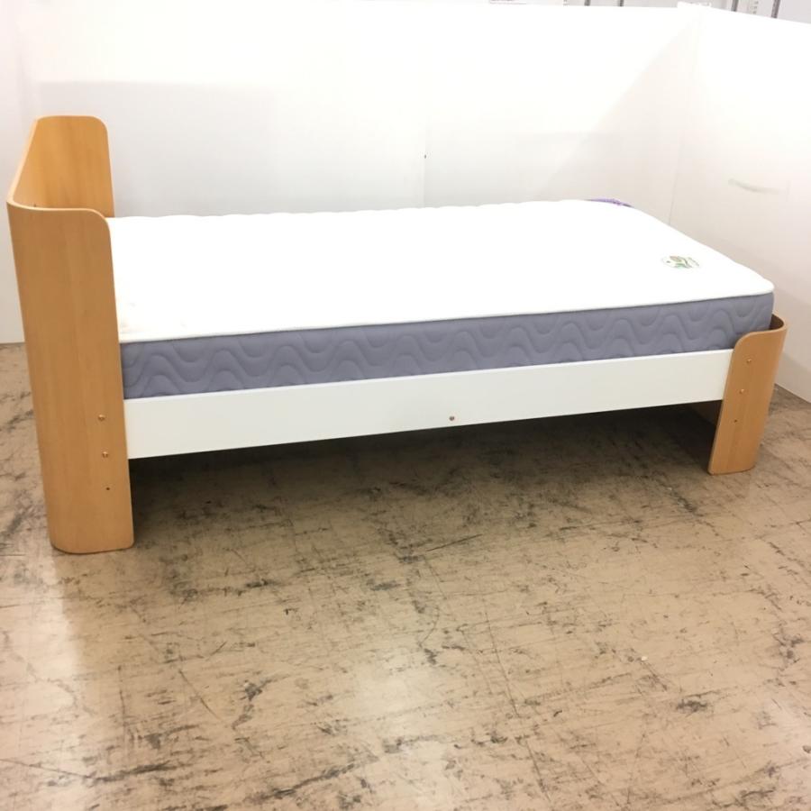 中古 人気 Actus アクタス Anfun シングルベッド Musterringポケットコイルマット付 曲木 ビーチ材 2s コスモスペース ヤフーショップ 通販 Yahoo ショッピング