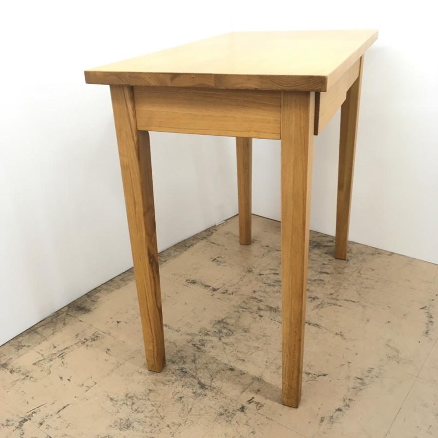 無印良品（MUJI） 中古 人気 タモ材 引出付デスク 80×44.5×72 : コスモ