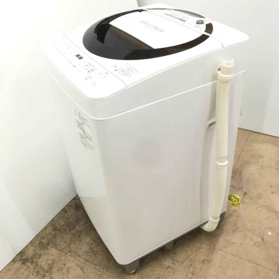 TOSHIBA（東芝） 中古 6.0kg 全自動洗濯機 AW-6D3M 2016年製 マジック