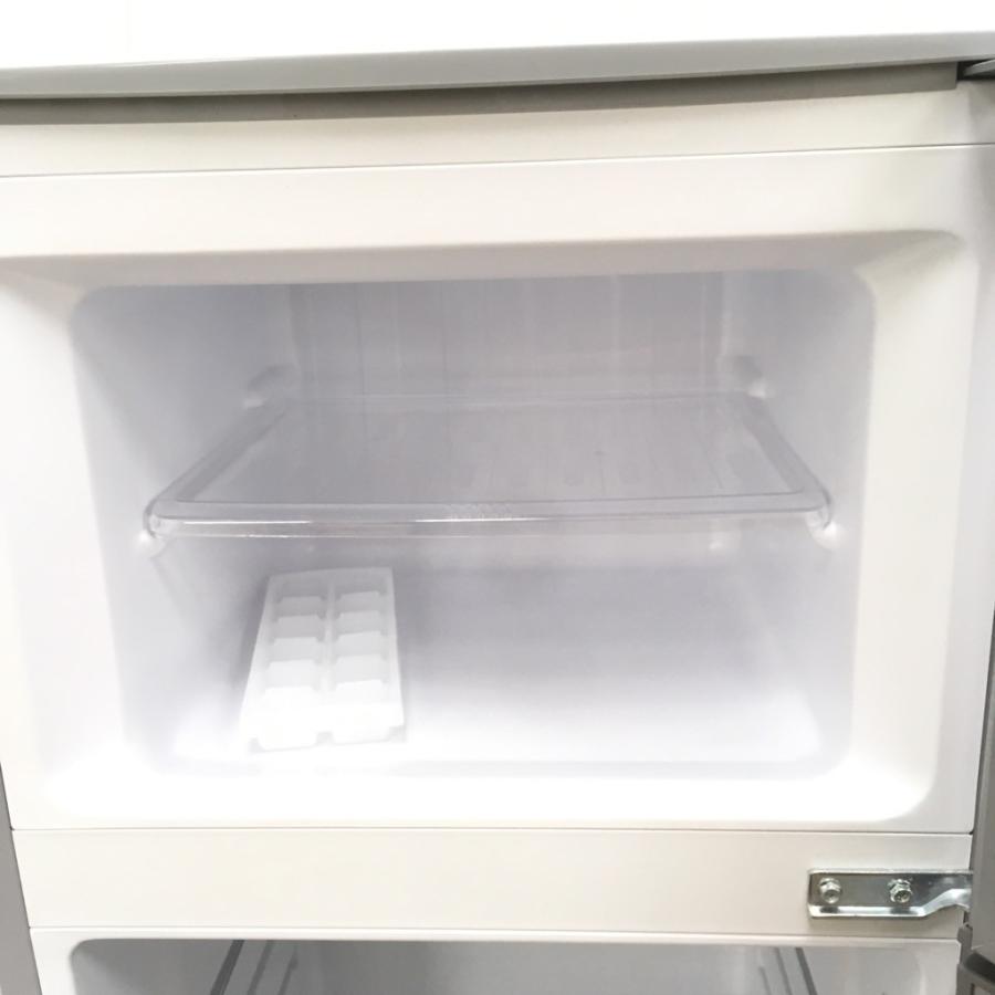 SHARP（シャープ） 中古 118L 2ドア冷蔵庫 SJ-HA12D-S 2017年製