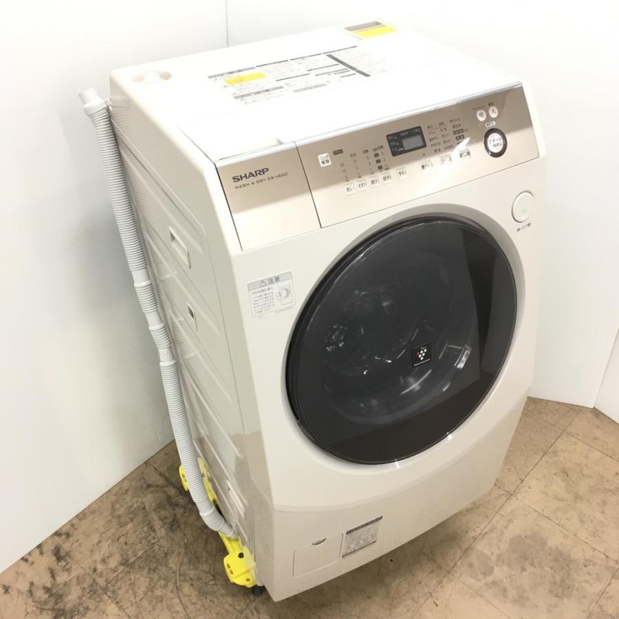 SHARP シャープ ドラム式洗濯機 洗濯機 乾燥機 ES-V600-NL 家電