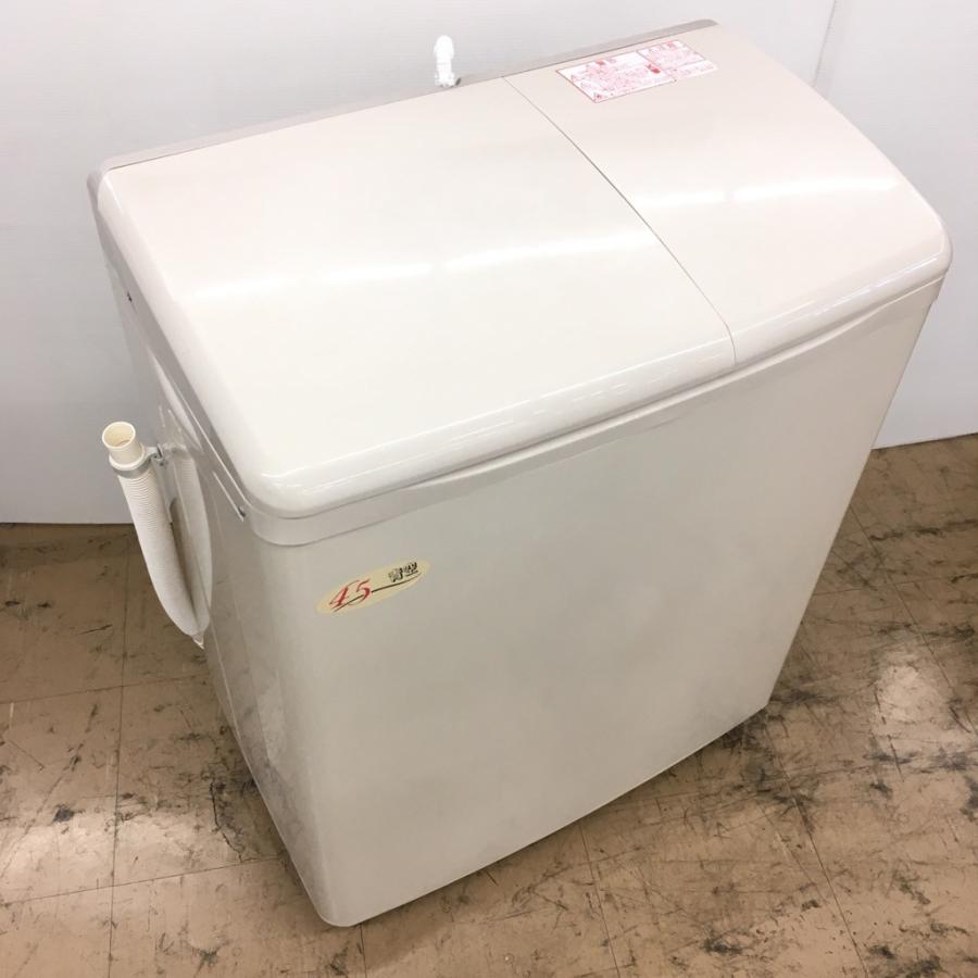 中古 日立 4.5kg 2槽式洗濯機 青空 PS-H45L 2015年製 美品