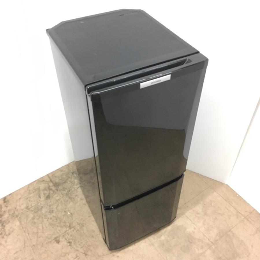 三菱 中古 146L 2ドア冷蔵庫 三菱電機 MR-P15S-B 2011年製