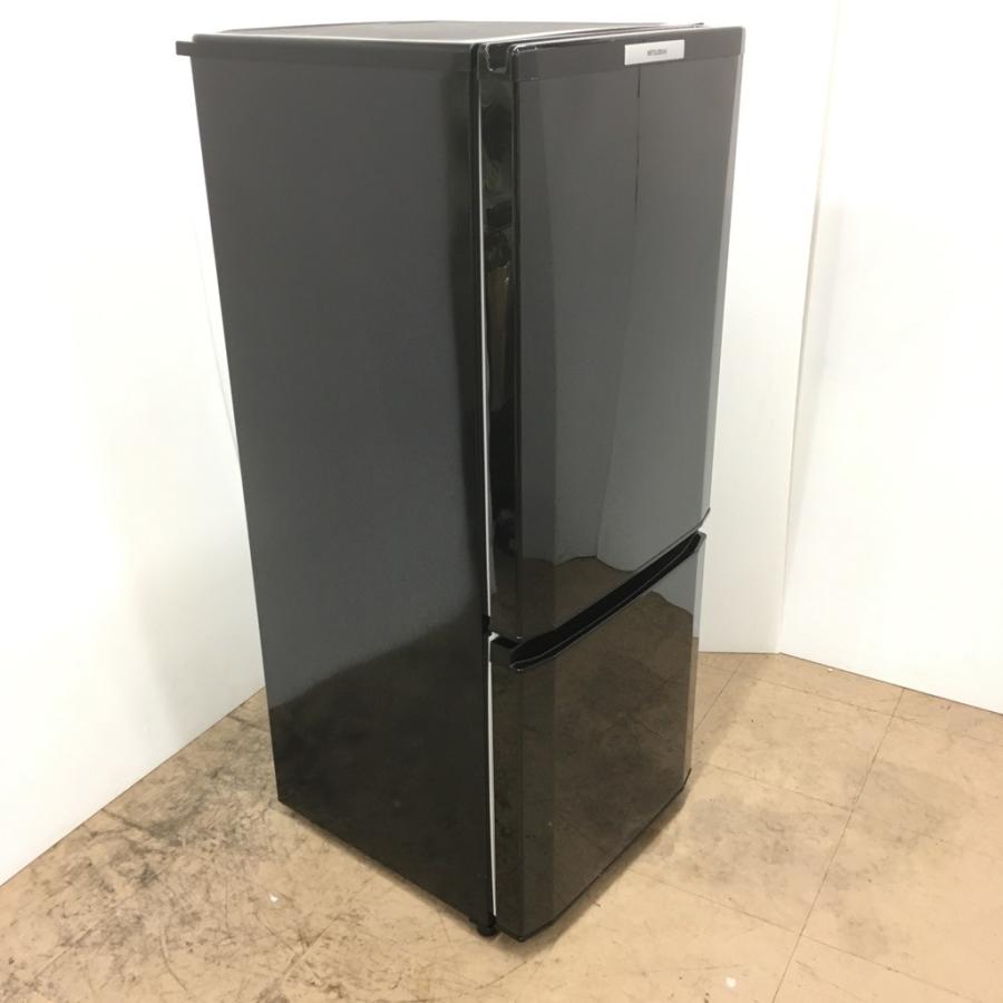 美品中古★三菱 146L 冷蔵庫 2ドア ブラック 黒【MR-P15S-B】 三菱 中古 146L 2ドア冷蔵庫 三菱電機 MR-P15S-B 2011年製