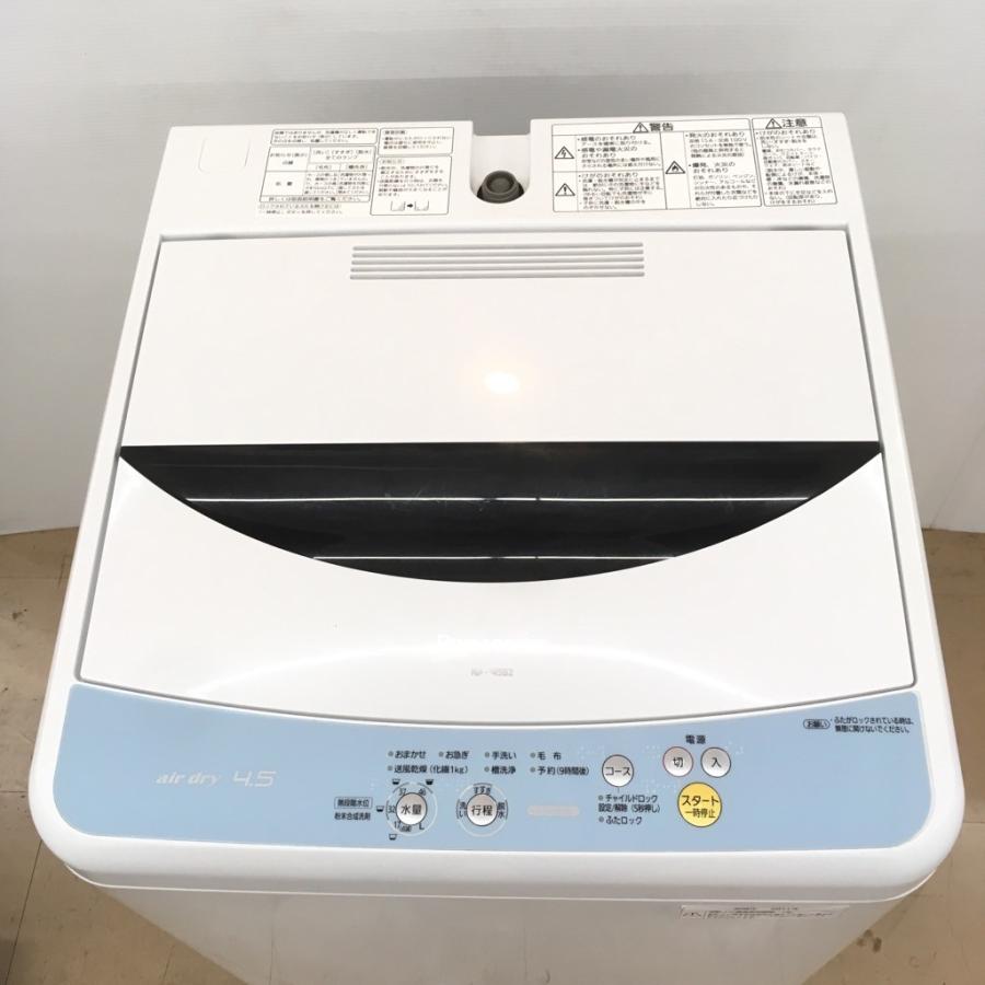 Panasonic 中古 4.5kg 簡易乾燥機能付き 全自動洗濯機 Panasonic 中古 4.5kg 簡易乾燥機能付き 全自動洗濯機