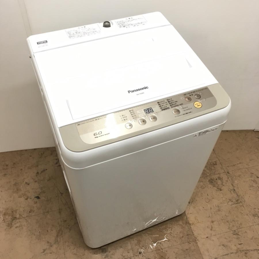 中古 6.0kg 全自動洗濯機 パナソニック NA-F60B9 2016年製造 「ビッグフィルター」 高年式