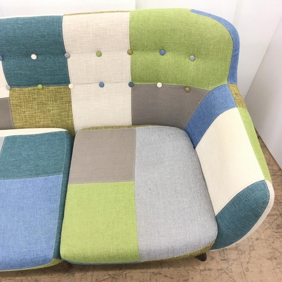 Francfranc 中古 フランフラン バルス ナビア パッチワーク柄 3 Francfranc 中古 フランフラン バルス ナビア パッチワーク柄 3
