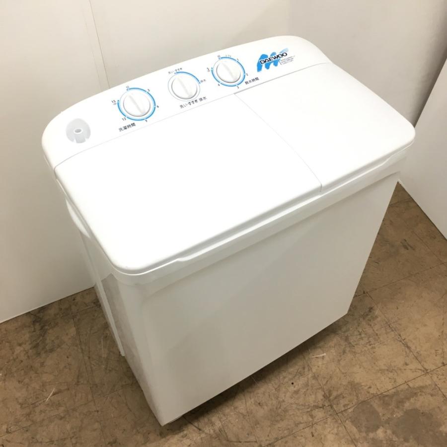中古 ダイウ 2.8kg 2槽式洗濯機 DWM-28W コンパクトモデル 2010年製 美