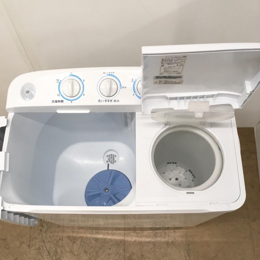 中古 ダイウ 2.8kg 2槽式洗濯機 DWM-28W コンパクトモデル 2010年製 美