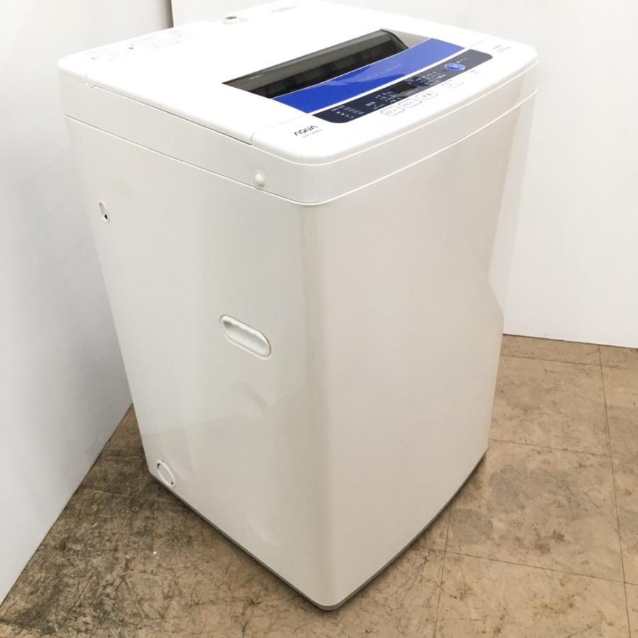 中古 洗濯機 槽洗浄機能 6.0kg ハイアール アクア AQW-S60B 2014年製