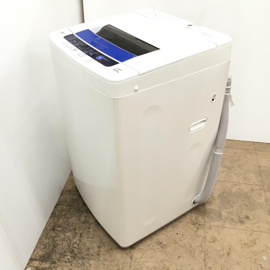 中古 洗濯機 槽洗浄機能 6.0kg ハイアール アクア AQW-S60B 2014年製