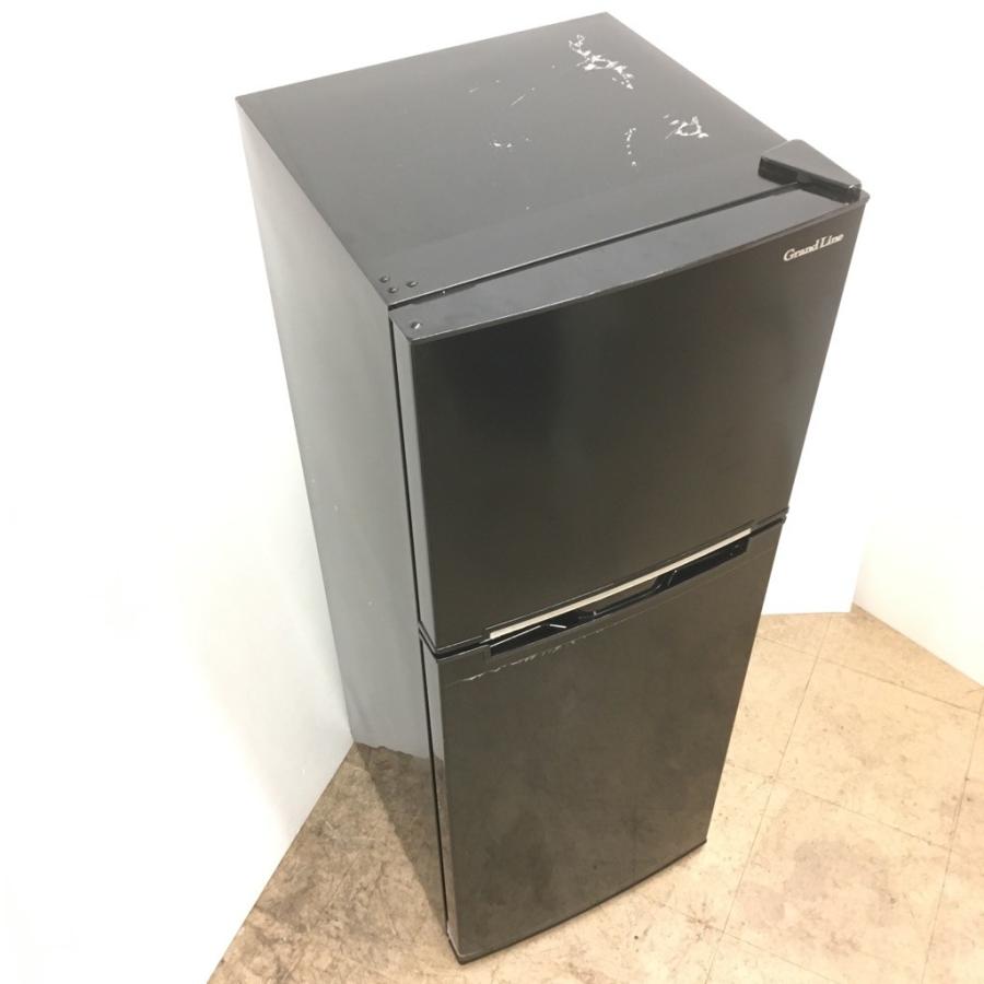 中古 138L 2ドア冷蔵庫 A-Stage AR-138L02BK 2018年製 ブラック 直冷式 