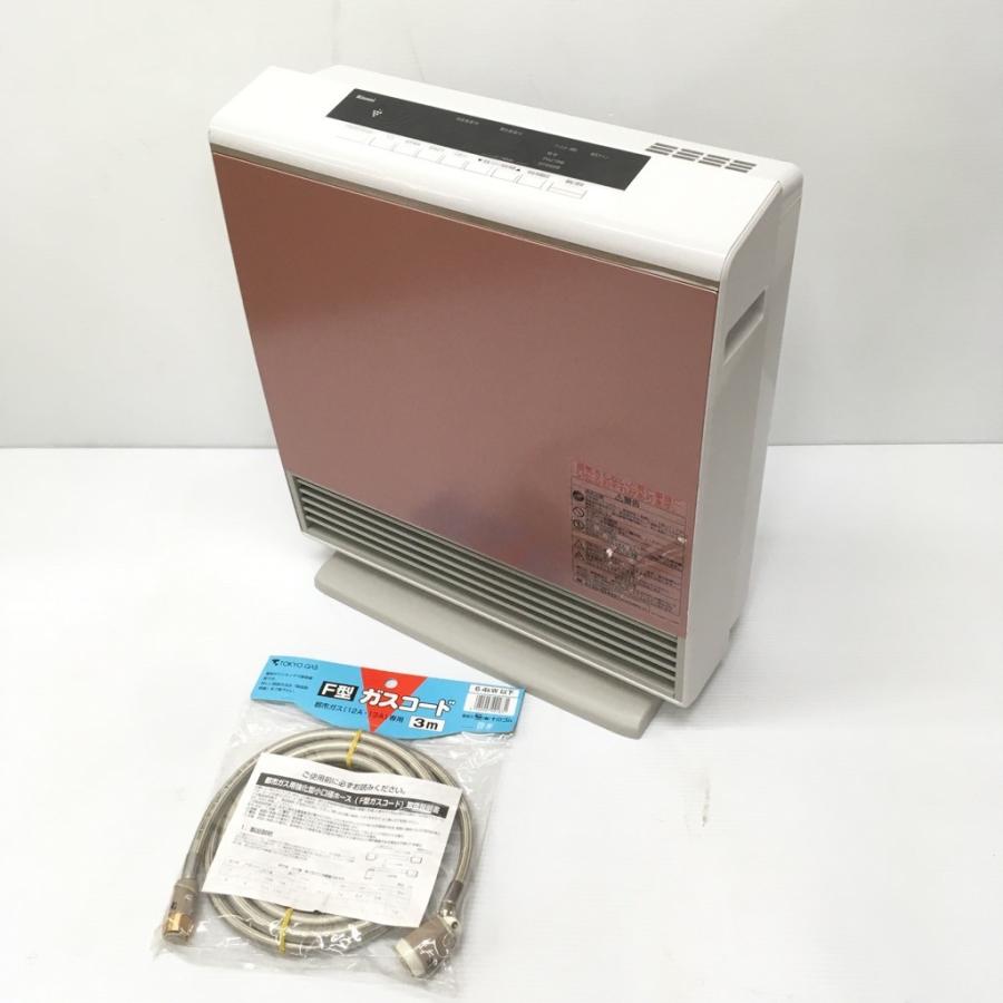 ノーリツ 中古 リンナイ プラズマクラスター 都市ガス用ファンヒーター 