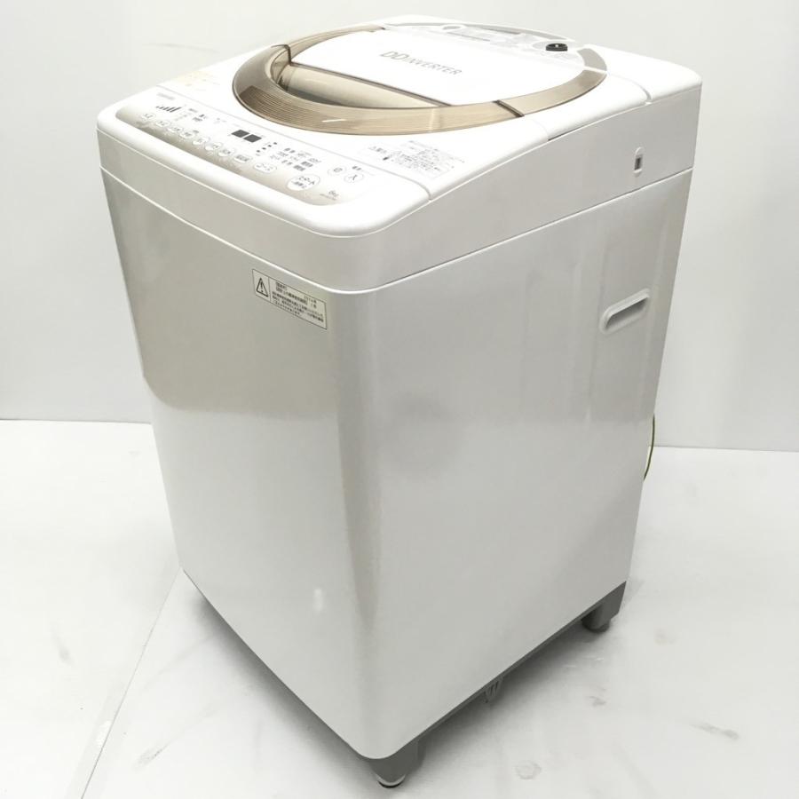 TOSHIBA（東芝） 中古 6.0kg DDインバーター 送風乾燥機能 全自動洗濯 