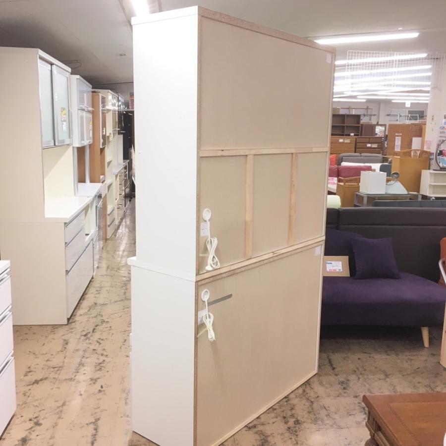 ニトリ 中古 近郊送料格安 キッチンボード アルミナ2 ホワイト系 ニトリ 中古 近郊送料格安 キッチンボード アルミナ2 ホワイト系