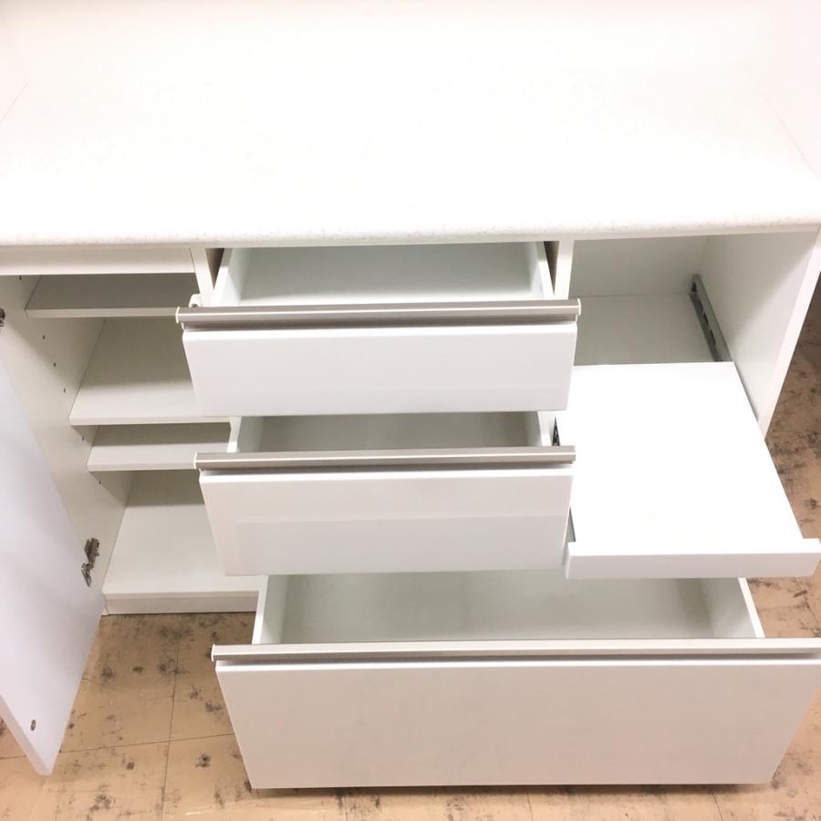 ニトリ 中古 近郊送料格安 キッチンボード アルミナ2 ホワイト系 ニトリ 中古 近郊送料格安 キッチンボード アルミナ2 ホワイト系