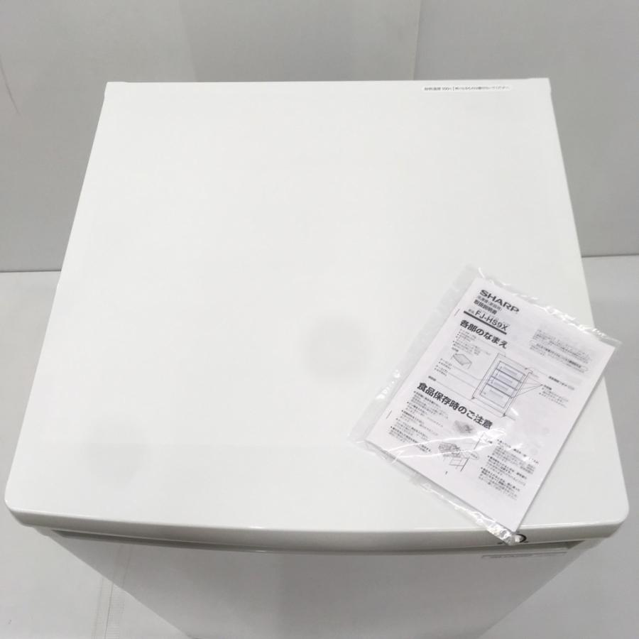 SHARP 中古 シャープ 86L 直冷式 1ドア冷凍庫 FJ-HS9X-W