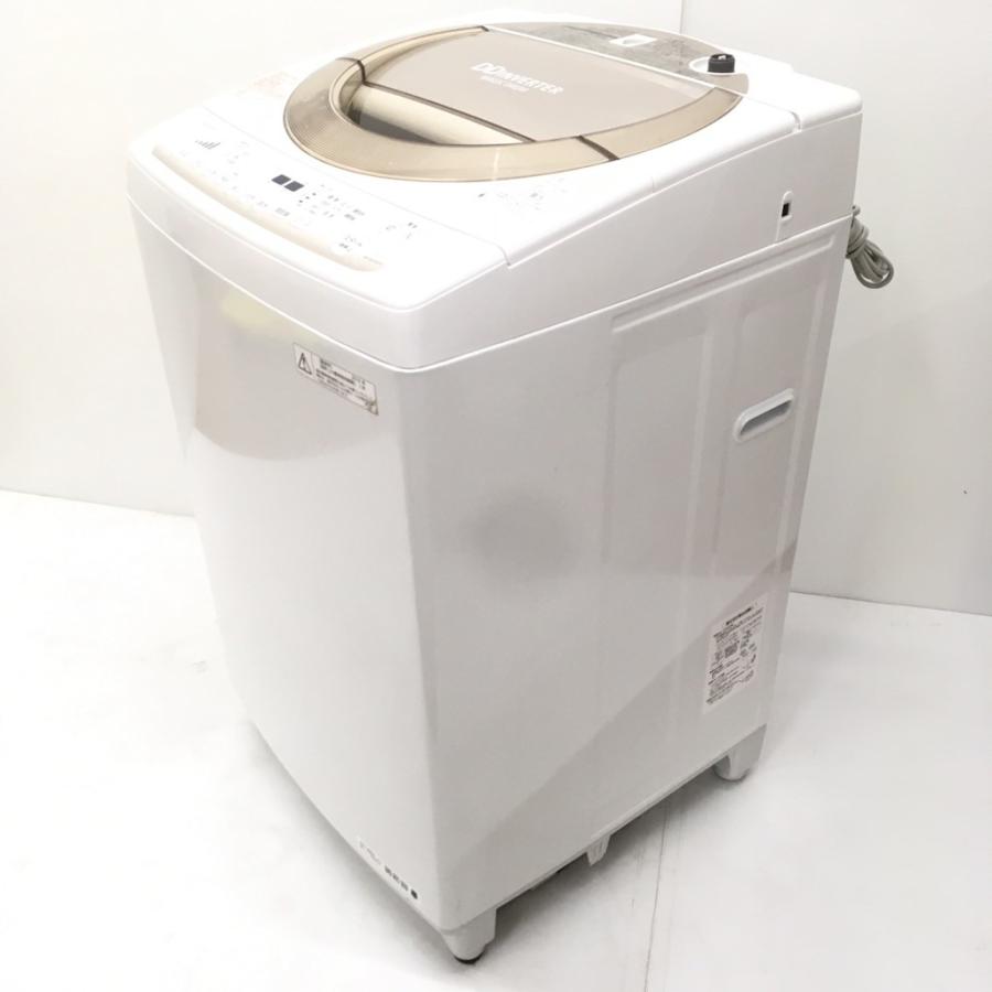 TOSHIBA（東芝） 中古 8.0kg 全自動洗濯機 送風乾燥機能 DD