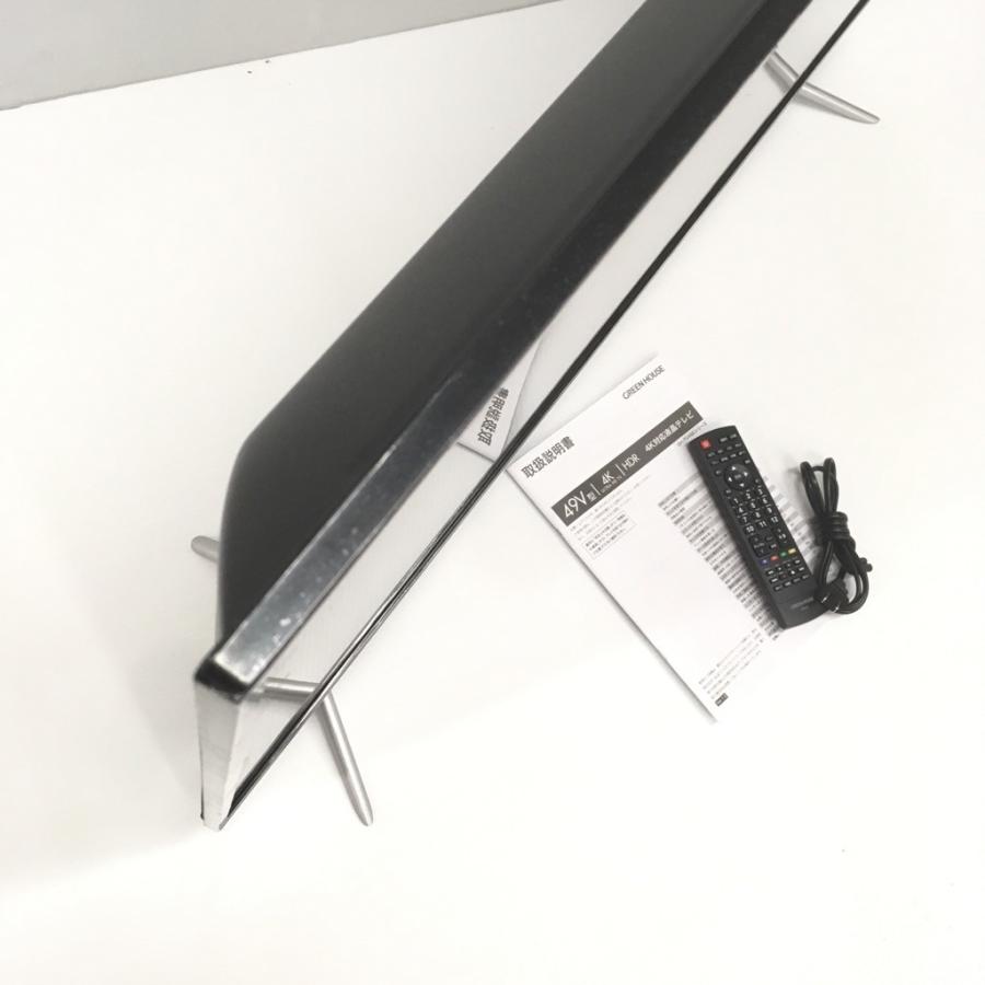 GREEN HOUSE（グリーンハウス） 中古 49型液晶テレビ GH-TV49E-BK 4K