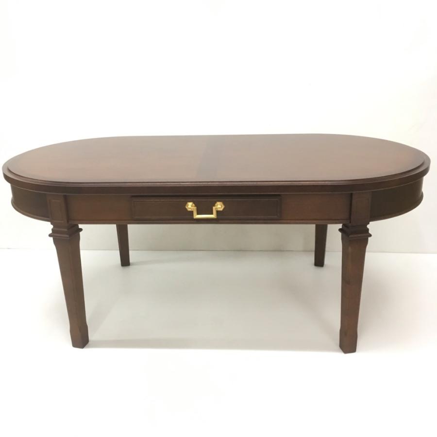 ku. 稀少 1点物 マルニ 地中海シリーズ センターテーブル 楕円 fit=scale-down,w=1200