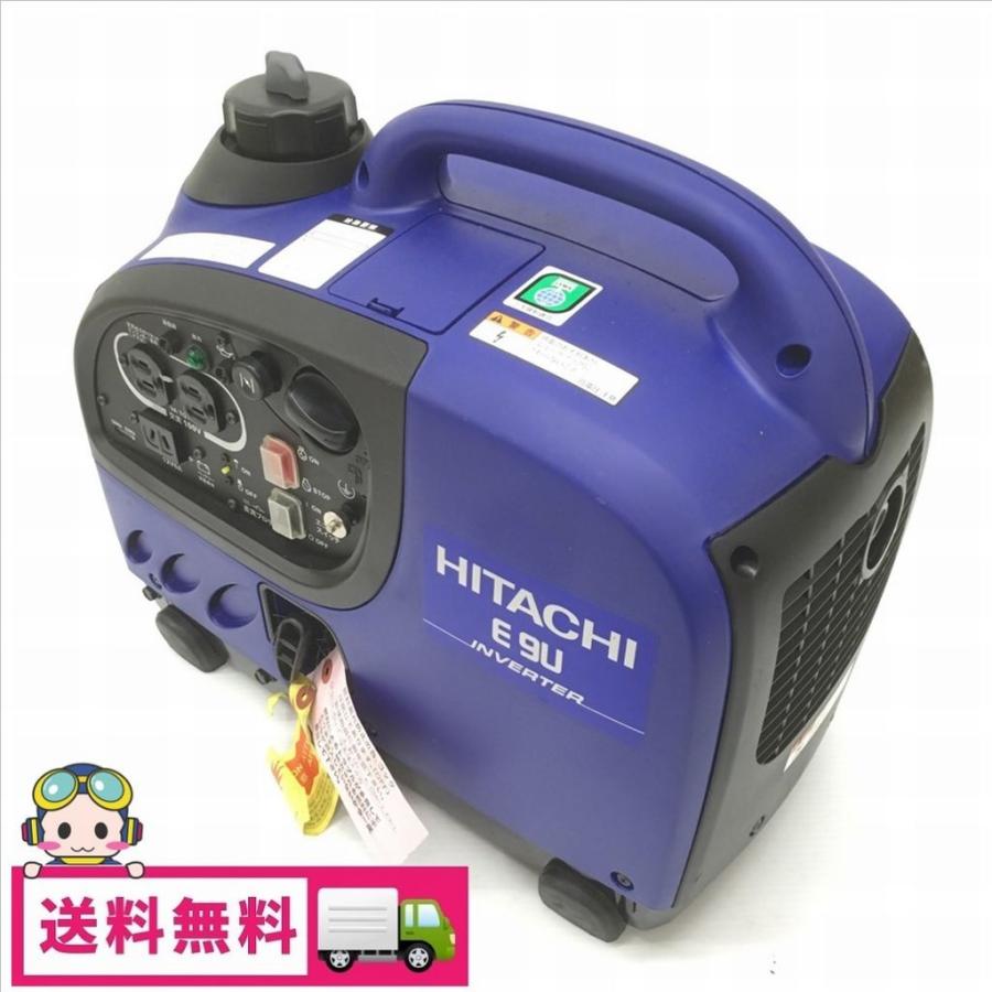 日立（HITACHI） 中古 エンジン発電機 E9U ガソリン サービス店点検 
