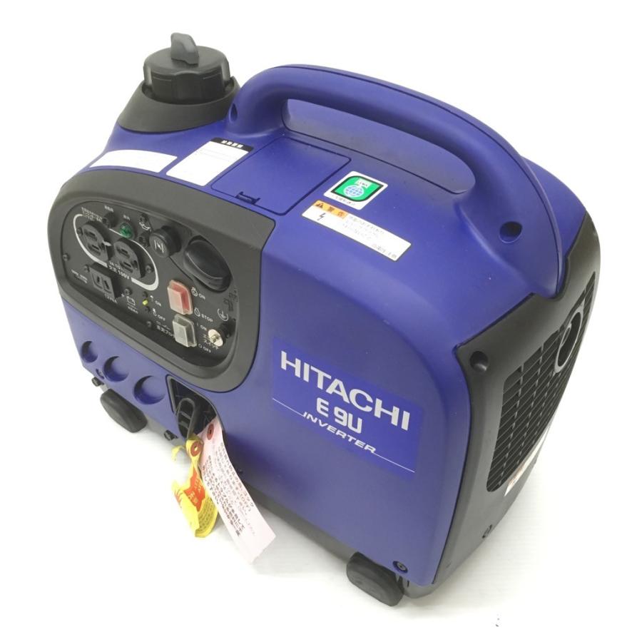 日立（HITACHI） 中古 エンジン発電機 E9U ガソリン サービス店点検 