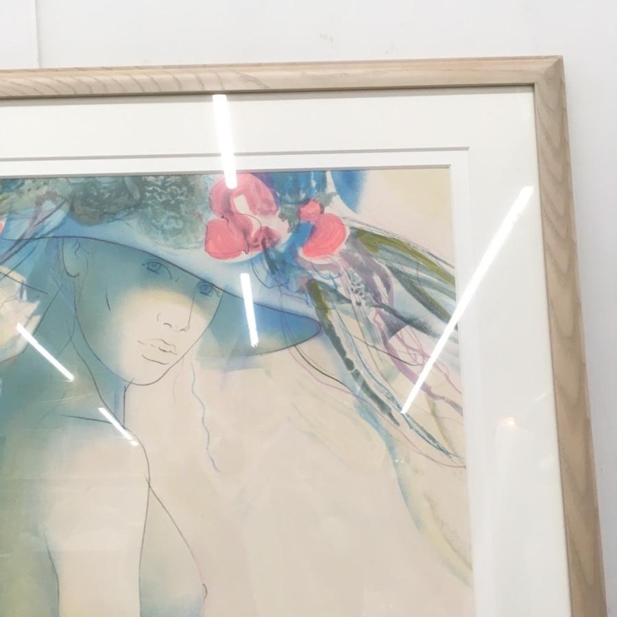 中古 BALADIE ジャン・バティスト・バラディエ 大型リトグラフ 額