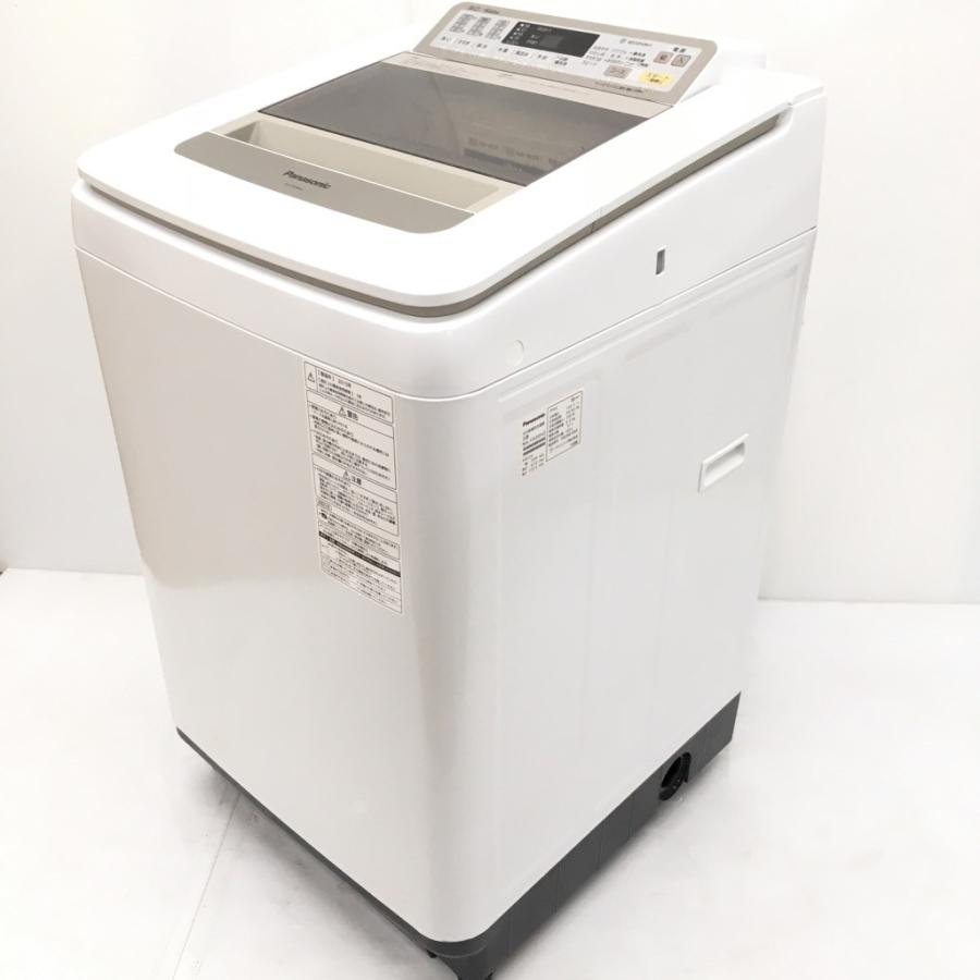 中古 9.0kg 全自動洗濯機 パナソニック NA-FA90H2 2015年製 即効泡洗浄
