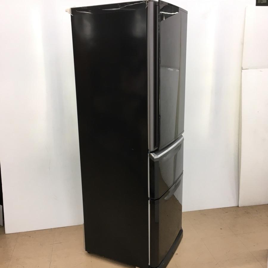 三菱 中古 370L 3ドア冷蔵庫 MR-C37X-B 2014年製 黒 右開き 自動 三菱 中古 370L 3ドア冷蔵庫 MR-C37X-B 2014年製 黒 右開き 自動