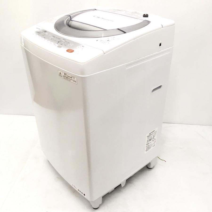 TOSHIBA（東芝） 中古 節水なのにパワフル洗浄 8.0kg 全自動洗濯機 DD