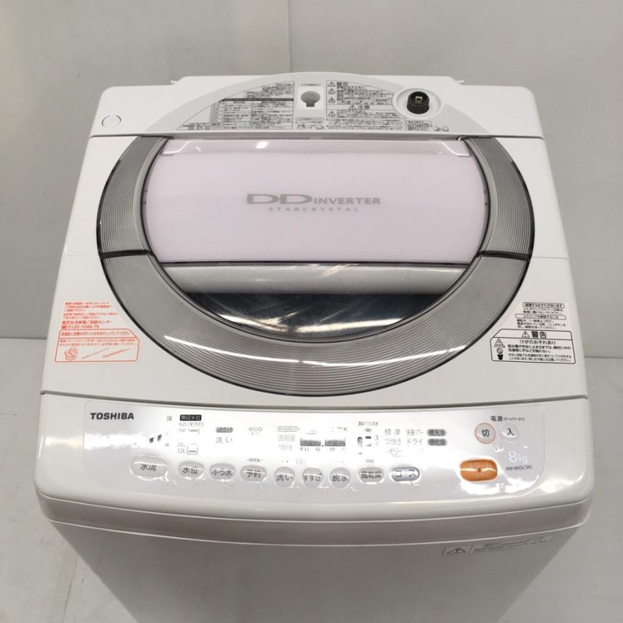 中古 節水なのにパワフル洗浄 8.0kg 全自動洗濯機 東芝 DDモーターで低騒音 AW-80DL 2012年製｜cosmo-space｜05