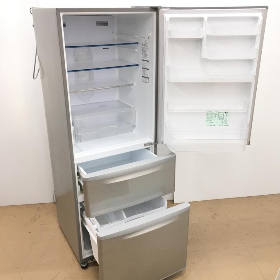 パナソニック 3ドア冷蔵庫 321L 2016年製 中古-オフィス家具セット